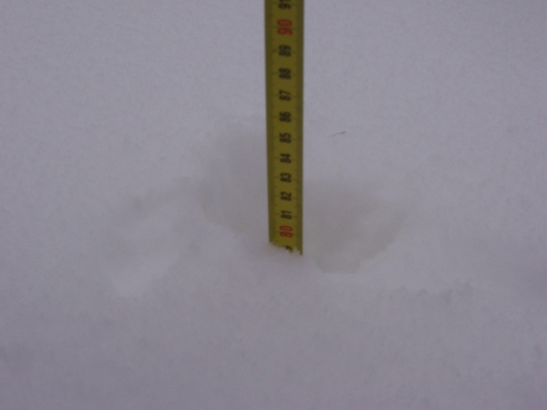 11 Febbraio 2012 - Città Della Pieve , 80 Cm Di Neve Totali!