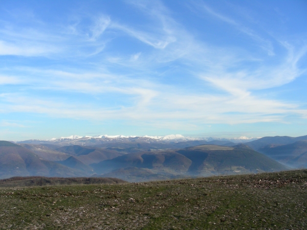 Catena Dei M.sibillini Con I Monti Della Laga(19/01/08)