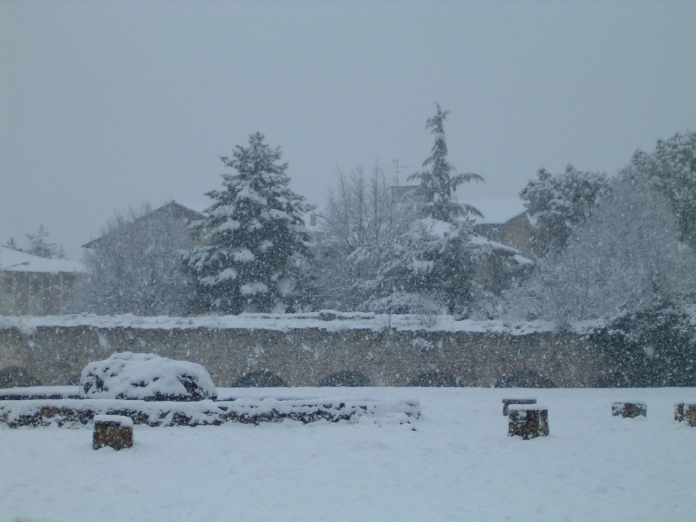 Neve a Città di Castello 23 febbraio 2005