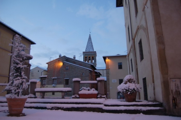 Scorcio Centro Storico Sansepolcro 16/12/07